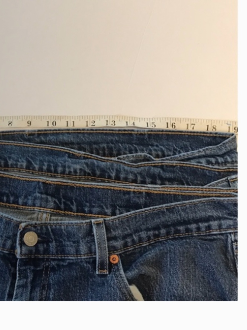 4- Levi's 505 Men's Straight Jeans - 40 x30 - Picture 10 of 14